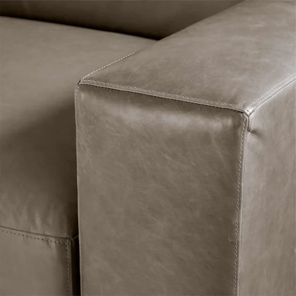Solas Leather L-Shape Sofa