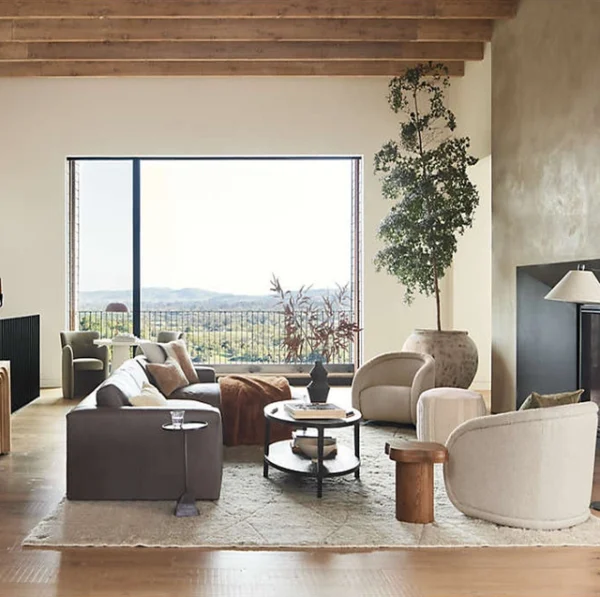 Solas Leather L-Shape Sofa