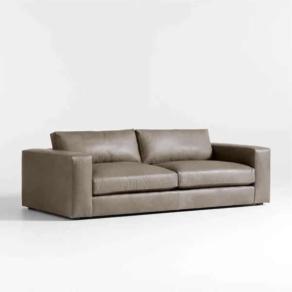 Solas Leather Deep Seat Sofa