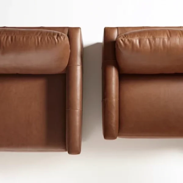 Gather Leather Swivel Chair