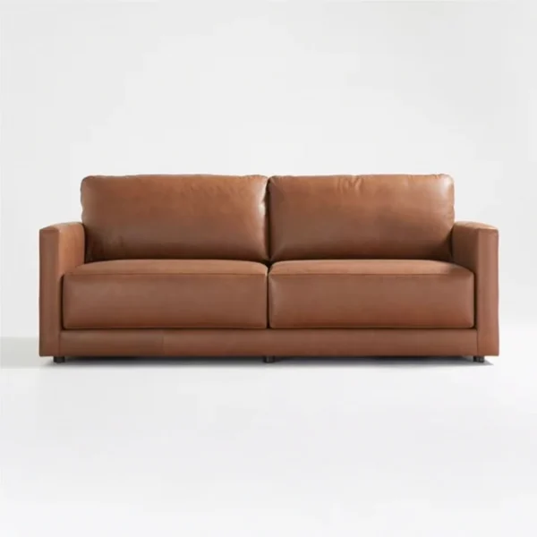 Gather Leather 2 Seat Sofa