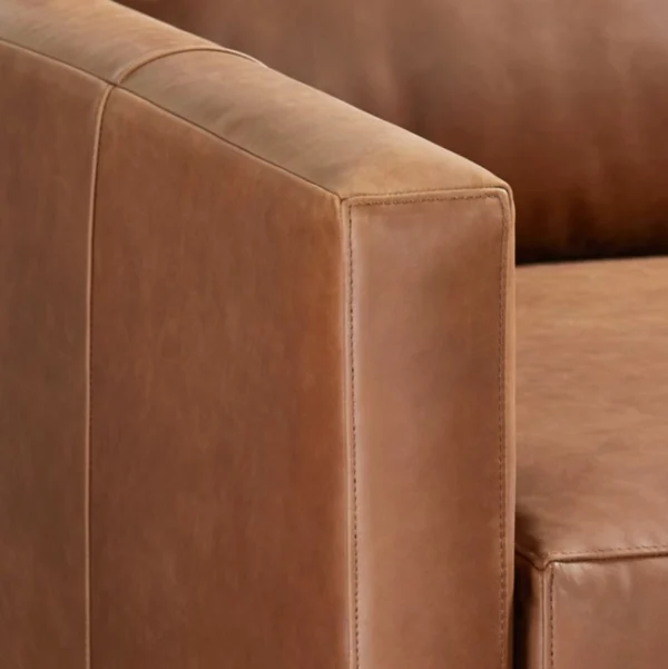 Gather Leather 2 Seat Sofa
