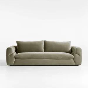 Ruvira Velvet Deep Seat Sofa