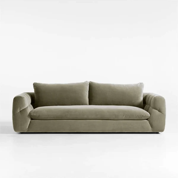 Ruvira Velvet Deep Seat Sofa