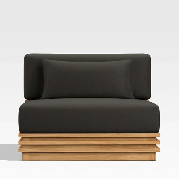 Batten Teak Outdoor Chair