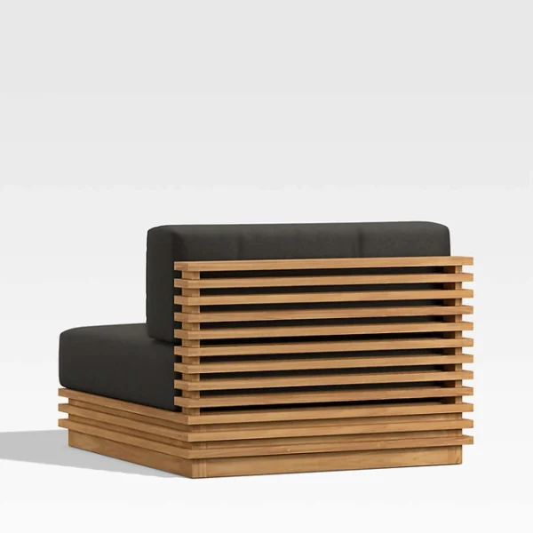 Batten Teak Outdoor Chair