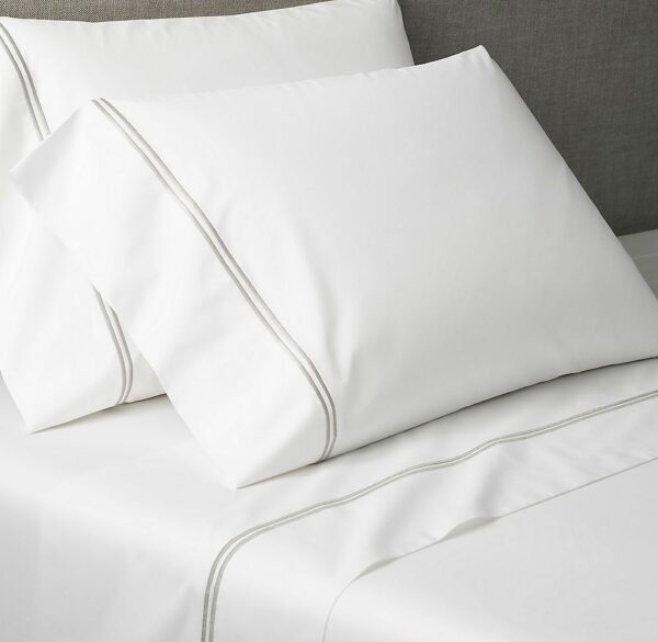 flat sheet set – Silk embroidery