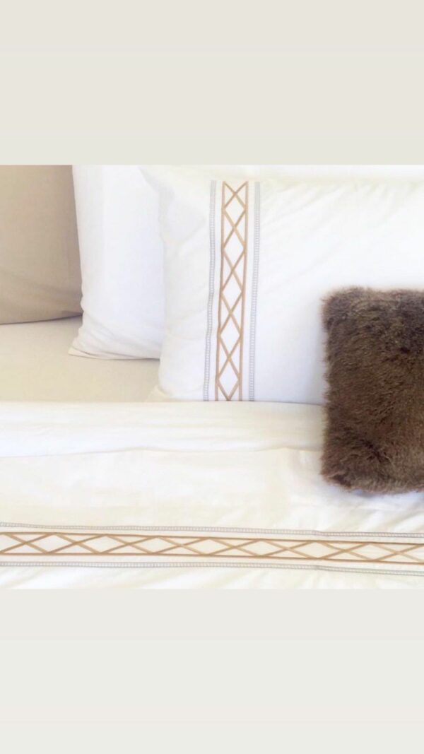 flat sheet set – Silk embroidery