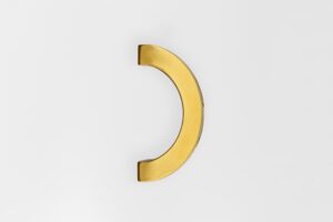 Semi Circle - gold