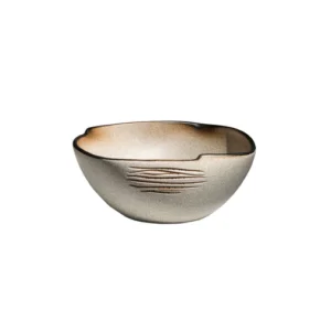 Brulée Bowl - Grey, 20cm
