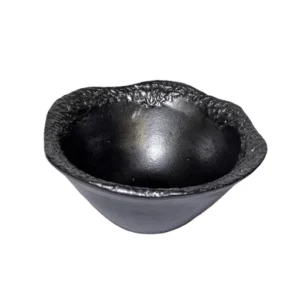 Coral Serving Bowl - Black, 27cm