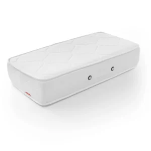 Soft Foam Baby Cot Bed Mattress with Coil System - Gray, L114 x W64 x H20cm