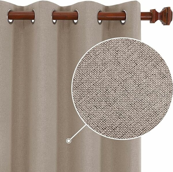 Linen Blackout curtains