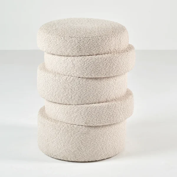 Rontal- Side Table/ Pouf