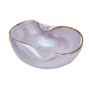 Wave Salad Bowl White