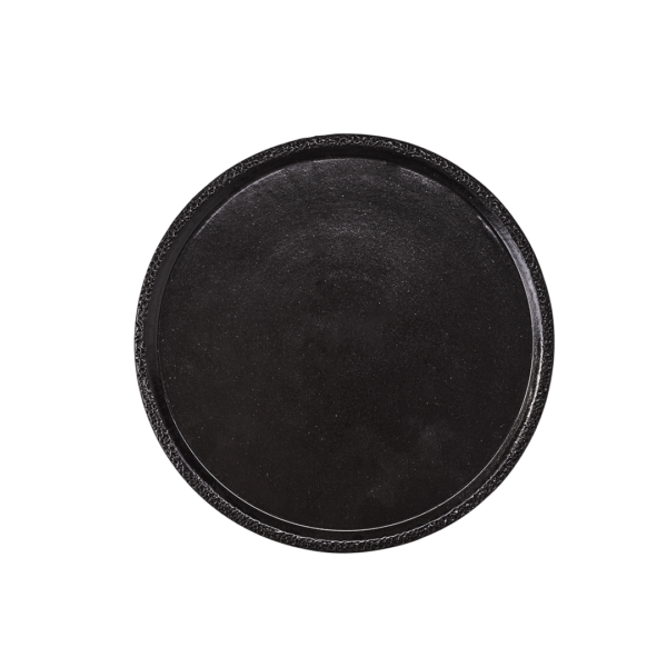 Ashes Set Black Half-Hammered Edge
