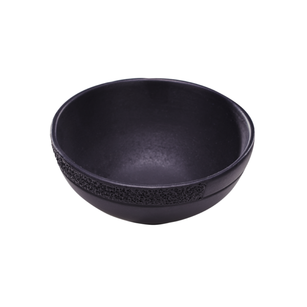 Ashes Set Black Half-Hammered Edge