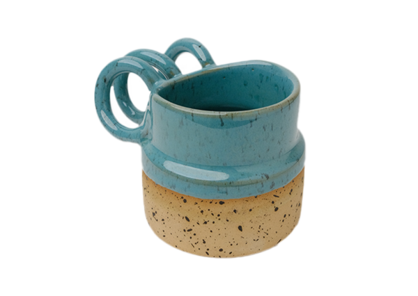 Triple Hoop Mug baby blue 200ml