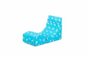 Kids Chaise longue - Risus - Light Blue Indoors, 80*45 cm