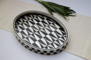 Shades of black tray - 27cm * 40cm