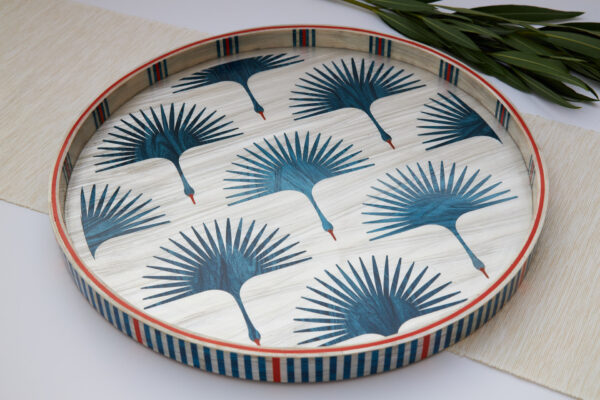 The blue swan tray