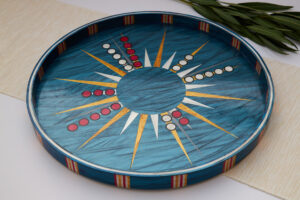 Backgammon tray
