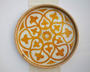 Islamic geometric gold flowers - 36