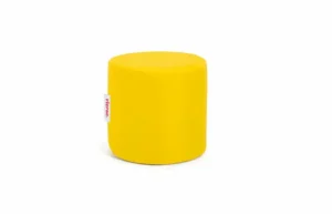 Regular Size Pouf - Rummy - Yellow Indoors, 45*45*40 cm