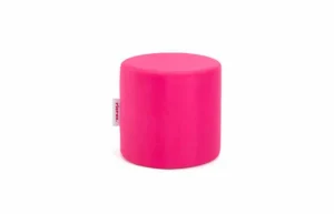 Regular Size Pouf - Rummy - Fuchsia Waterproof Outdoors, 45*45*40 cm