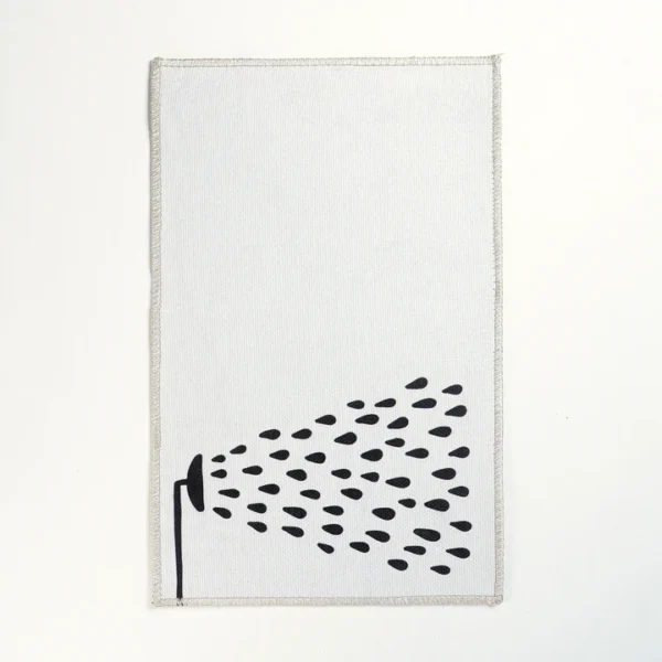 Ricrac - Roofale- Printed Bath Mat