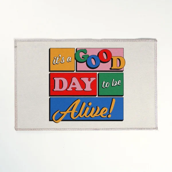 Ricrac - Renlonda- Printed Bath Mat