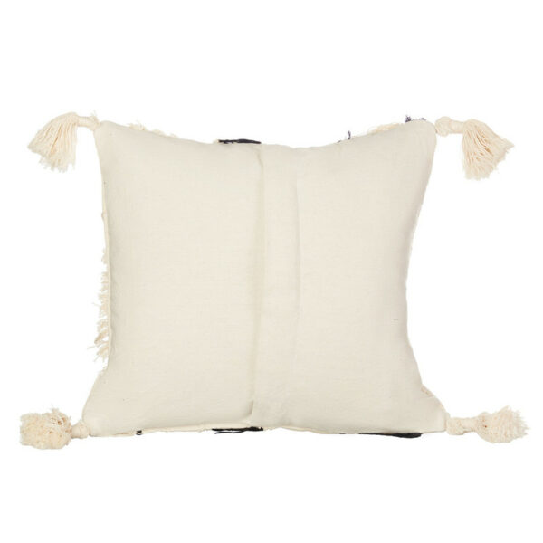Black & White Fringes Cushion