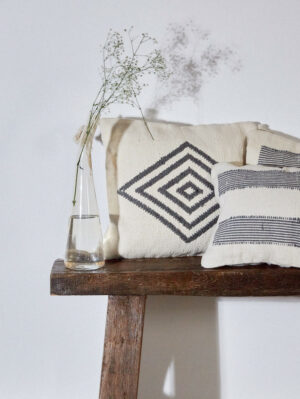 Diamond Cushion Covers Set -Set of 3