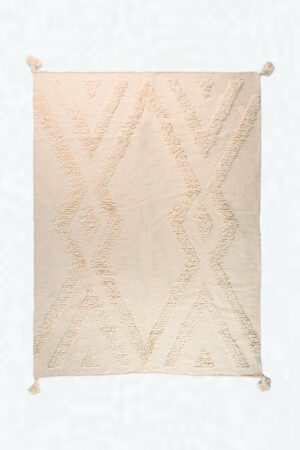 Ivory Tufted Rug
