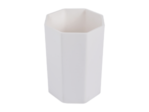 Octagonal metal Trash Bin