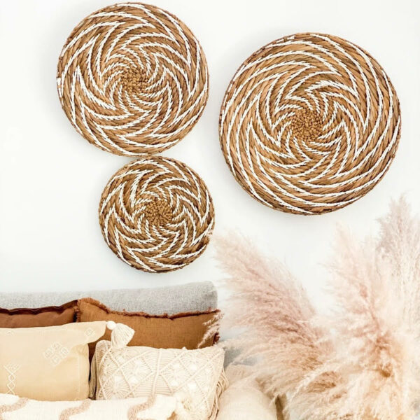 Zigzag Wall Plates Set