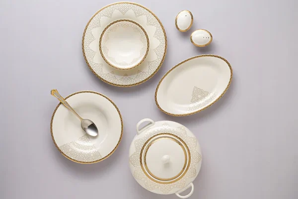 Porland Hera Dinner Set - 60 Pieces for 12 people