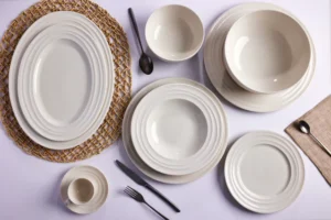 Quality Echo Dinner Set - 52 Pieces for 12 People