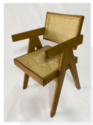 The Delhi Chair - Dark walnut