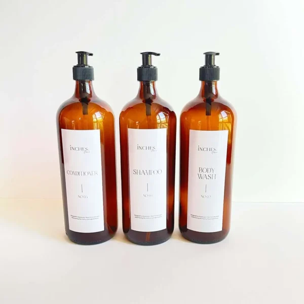 Shower dispenser set