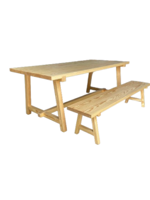 Harvest Table & Bench