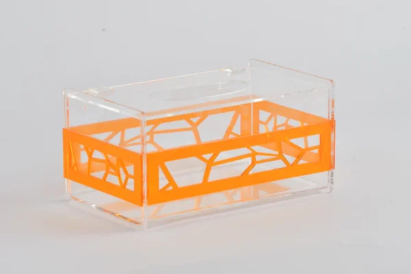 Orange tissue box