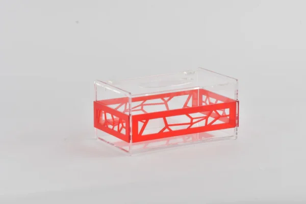 Red tissue box