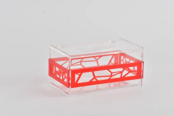 Red tissue box