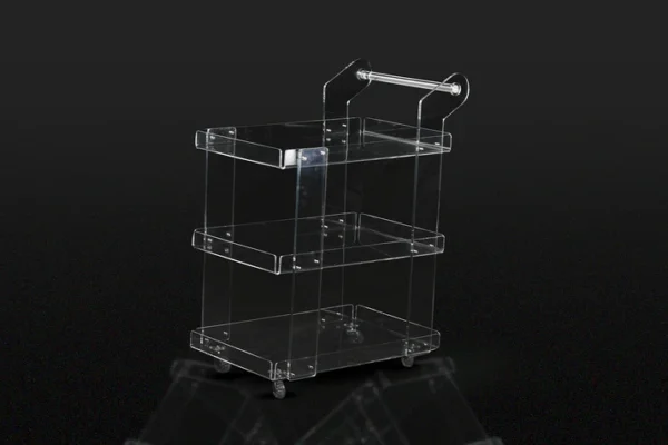 Transparent Tea Trolley