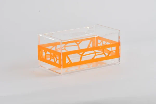 Orange tissue box