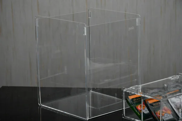 transparent set(basket+tissue box+tea box)