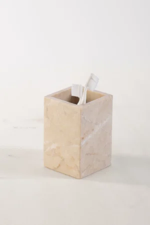 Brush Holder - Cream