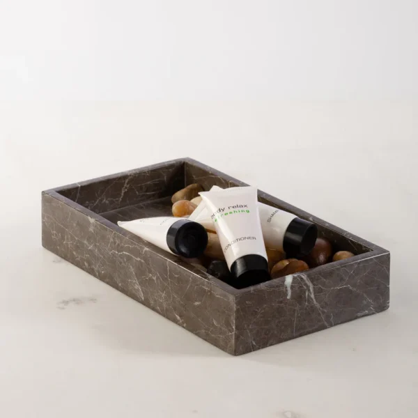 Multi Purpose Bath Tray - Brown