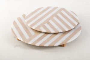 Service Plate - Mixed color - Small